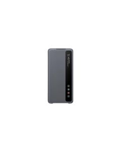 Official Samsung Galaxy S20 Plus SM-G985 / SM-G986 Grey Clear View Cover / Case - EF-ZG985CJEGEU