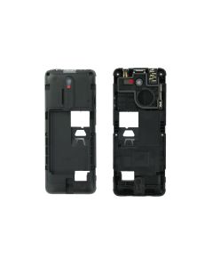 Genuine Nokia 108 Black Chassis / Middle Cover - 02504J0