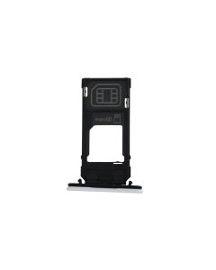 Genuine Sony Xperia X Compact F5321 White Sim & Memory Card Tray - 1304-1919