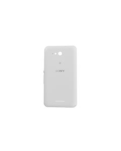 Genuine Sony Xperia E4G E2003 White Battery Cover With NFC Logo - 251ALY2804W