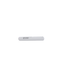 Genuine Samsung T535 LTE Galaxy TAB 4 10.1 White Sim Card Cover / Cap - GH63-06177B
