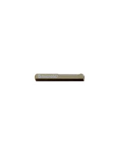 Genuine Samsung T800, T805 LTE Galaxy Tab S 10.5 White / Gold Memory Card Cover - GH63-07436A