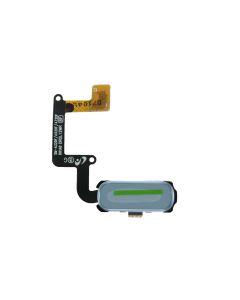 Genuine Samsung Galaxy A3 2017 A320 Blue Home Key Flex - GH96-10773C