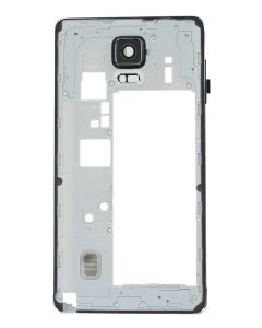 Genuine Samsung N910C Galaxy Note 4 Black Complete Chassis with Camera Lens - GH96-07806B