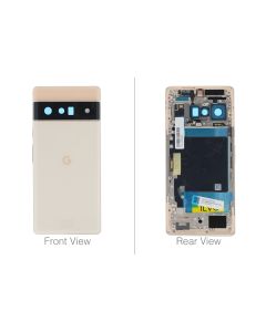 Official Google Pixel 6 Pro Sorta Sunny Battery / Rear Cover - G949-00224-01
