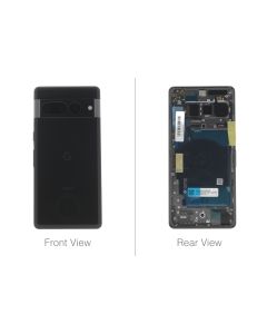 Official Google Pixel 7 Pro Obsidian Rear / Battery Cover - G949-00295-01