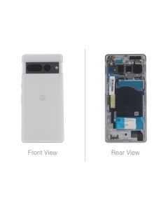 Official Google Pixel 7 Pro Cotton Rear / Battery Cover - G949-00297-01