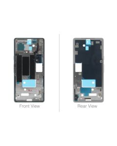 Official Google Pixel 7a Snow White Chassis / Middle Cover - G949-00370-00