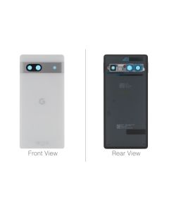 Official Google Pixel 7a Snow White Battery Cover - G949-00389-00