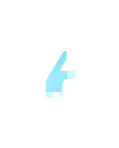 Official Samsung Galaxy Tab S7 FE 5G SM-T736 Bottom Battery Adhesive - GH02-22828A