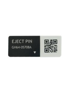 Genuine Samsung Galaxy S8 SM-G950 Eject Pin Label - GH68-47538A