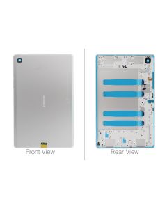 Official Samsung Galaxy Tab A7 10.4 2020 SM-T500 Silver Rear / Battery Cover - GH81-19737A