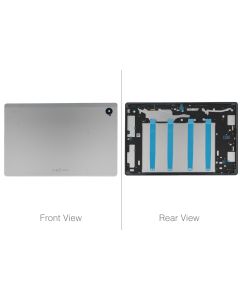 Official Samsung Tab A8 10.5 LTE SM-X205 Silver Rear Cover - GH81-22193A