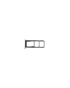 Genuine Samsung Galaxy A03s SM-A037 Sim Card Tray Black - GH81-21254A