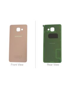 Genuine Samsung Galaxy A5 2016 A510 Rose Gold Glass Battery Cover - GH82-11020D