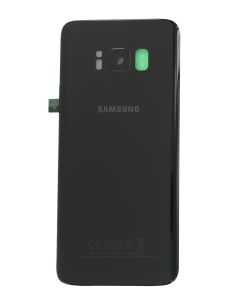 Genuine Samsung Galaxy S8 SM-G950 Black Rear Glass / Battery Cover - GH82-13962A