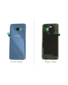 Genuine Samsung Galaxy S8 SM-G950 Blue Rear Glass / Battery Cover - GH82-13962D