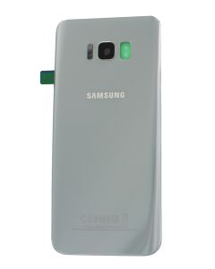 Genuine Samsung Galaxy S8+ SM-G955 Silver Battery Cover - GH82-14015B