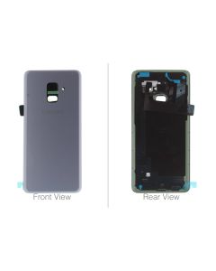 Genuine Samsung Galaxy A8 2018 SM-A530 Orchid Grey Battery / Rear Cover - GH82-15551B