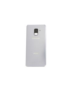 Genuine Samsung Galaxy A8 2018 SM-A530 Orchid Grey Duos Battery / Rear Cover - GH82-15557B