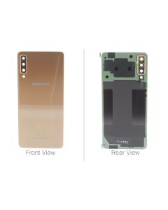Official Samsung Galaxy A7 2018 SM-A750 Gold Battery Cover - GH82-17829C