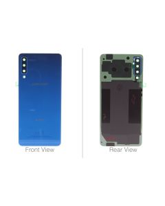Official Samsung Galaxy A7 2018 SM-A750 Duos Blue Battery Cover - GH82-17833D