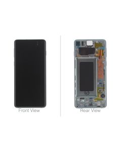Official Samsung Galaxy S10 G973 Prism Green LCD Screen & Digitizer - GH82-18850E