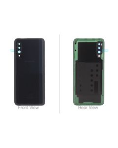 Official Samsung Galaxy A90 5G SM-A908 Black Battery Cover with Adhesive - GH82-20741A