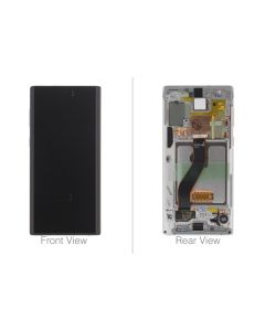 Official Samsung Galaxy Note 10 SM-N970 Aura White LCD Screen & Digitizer - GH82-20818B
