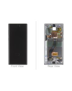 Official Samsung Galaxy Note 10 SM-N970 Aura Glow / Silver LCD Screen & Digitizer - GH82-20818C