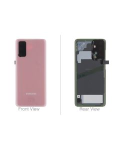 Genuine Samsung Galaxy S20 5G SM-G981 Cloud Pink Rear / Battery Cover with Adhesive - GH82-21576C