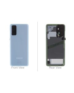 Genuine Samsung Galaxy S20 5G SM-G981 Cloud Blue Rear / Battery Cover with Adhesive - GH82-21576D
