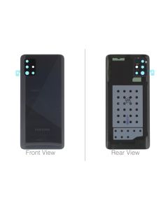 Genuine Samsung Galaxy A51 SM-A515 Black Battery Cover with Adhesive - GH82-21653B