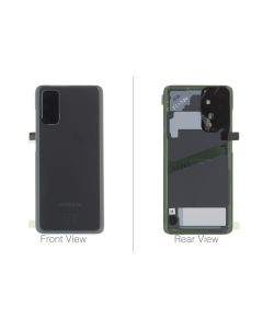 Genuine Samsung Galaxy S20 SM-G980 & S20 5G SM-G981 Grey Rear / Battery Cover with Adhesive - GH82-22068A