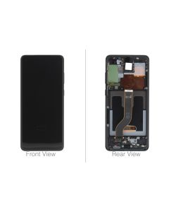 Official Samsung Galaxy S20+ 5G SM-G986 & S20+ SM-G985 Black LCD Screen & Digitizer - GH82-22145A / GH82-22134A