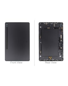 Official Samsung Galaxy TAB S7+ T970, T976 12.4" Black Back / Rear Cover - GH82-23279A