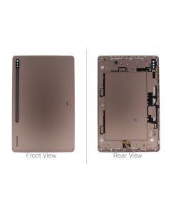 Official Samsung Galaxy TAB S7+ T970, T976 12.4" Bronze Back / Rear Cover - GH82-23279C
