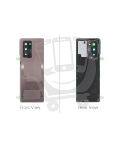 Pre-Owned - Official Samsung Galaxy Z Fold 2 5G SM-F916 Mystic Bronze Battery Cover - GH82-23688B