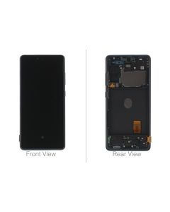 Official Samsung Galaxy S20 FE 5G SM-G781 5G Cloud Navy LCD Screen & Digitizer - GH82-24214A / GH82-24215A