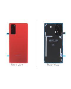 Official Samsung Galaxy S20 Fan Edition SM-G780 Cloud Red Battery Cover - GH82-24263E