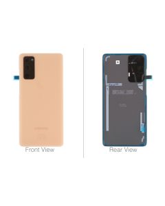 Official Samsung Galaxy S20 Fan Edition SM-G780 Cloud Orange Battery Cover - GH82-24263F