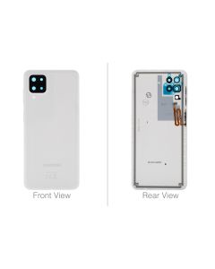 Official Samsung Galaxy A12 SM-A125 White Rear / Battery Cover - GH82-24487B