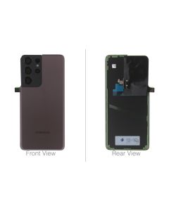 Official Samsung Galaxy S21 Ultra 5G SM-G998 Phantom Brown Battery Cover - GH82-24499E	