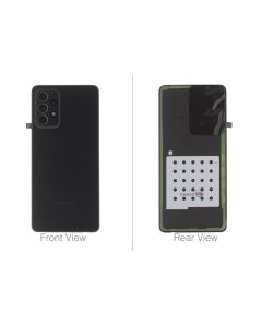 Official Samsung Galaxy A72 A725 Awesome Black Battery Cover - GH82-25448A