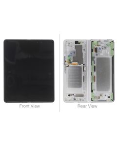 Official Samsung Galaxy Z Fold 3 5G Silver Inner Flip LCD Screen & Digitizer - GH82-26283C / GH82-26284C