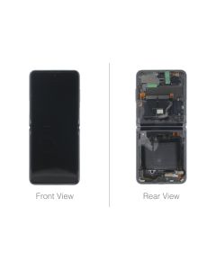 Official Samsung Galaxy Z Flip 5G SM-F707 Mystic Grey Inner LCD Screen - GH82-27356A / GH82-23414A