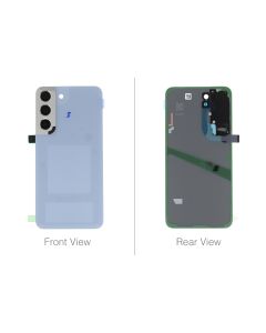 Official Samsung Galaxy S22 S9010 Sky Blue Rear / Battery Cover with Adhesive - GH82-27434H