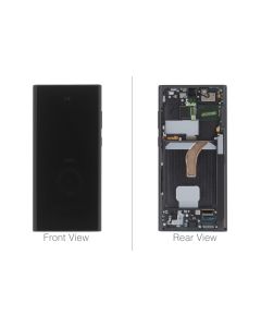 Official Samsung Galaxy S22 Ultra S9080 Phantom Black LCD Screen & Digitizer - GH82-27488A / GH82-27489A