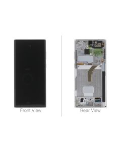Official Samsung Galaxy S22 Ultra S9080 Phantom White LCD Screen & Digitizer - GH82-27488C
