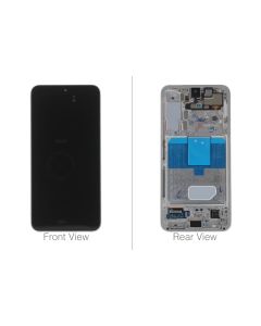 Official Samsung Galaxy S22 S9010 Phantom White LCD Screen & Digitizer - GH82-27520B